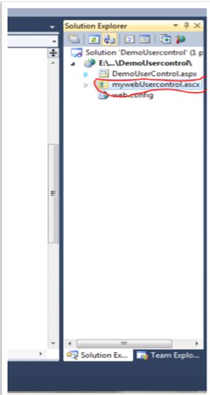 Drag and drop user control